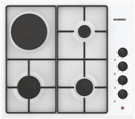 Rosieres RMGH31W hob White Built-in