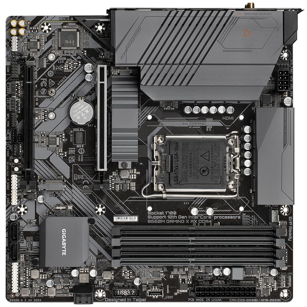 GIGABYTE B660M GAMING X AX DDR4 – image 2