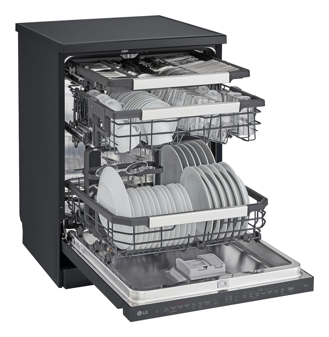 LG XD2A25MB dishwasher Freestanding 15 place settings – image 5
