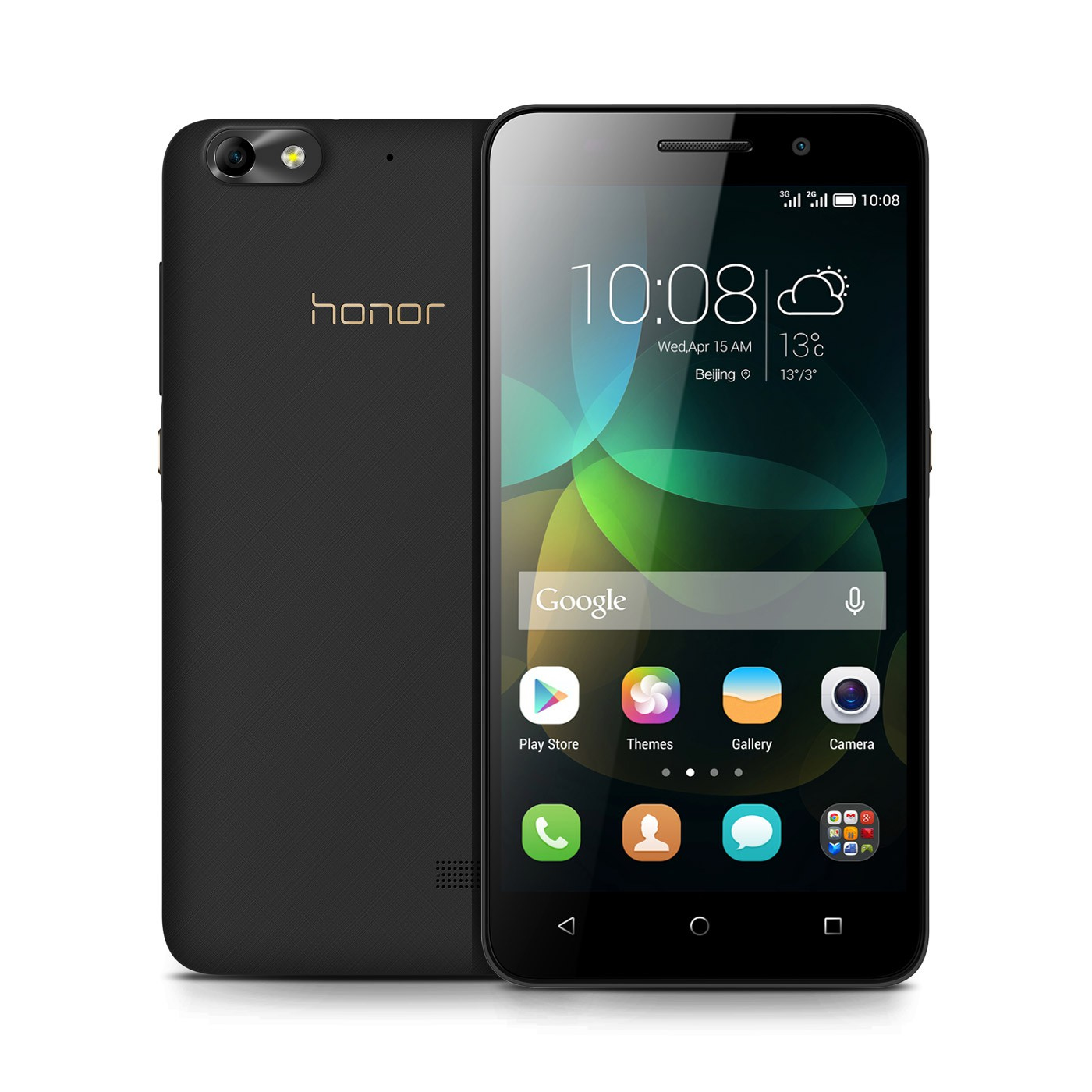 Honor 4C 12.7 cm (5") Dual SIM Android 5.1 3G Micro-USB 2 GB 8 GB 2550 mAh Black – image 2