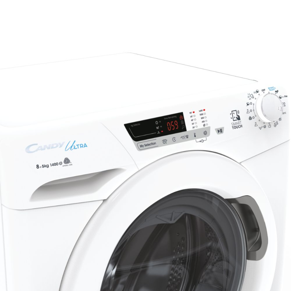 Candy Ultra HCUW4852DWE/1-47 washer dryer Freestanding Front-load White – image 4