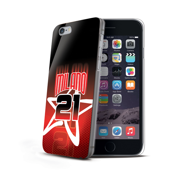 Celly CDCOVIPH6MIL mobile phone case Cover Red
