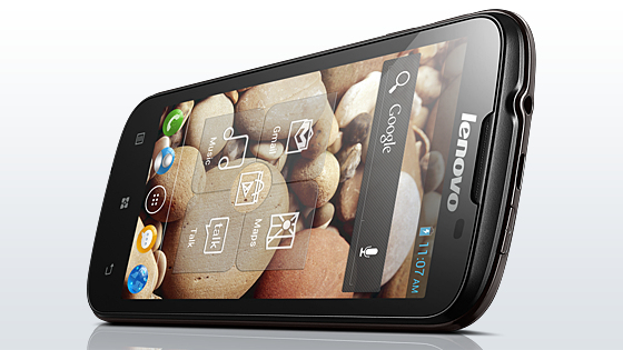 Lenovo A800 11.4 cm (4.5") Dual SIM Android 4.0 3G 0.5 GB 4 GB 2000 mAh Black – image 2