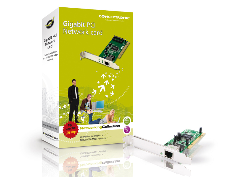 Conceptronic Gigabit PCI Network Card – image 3