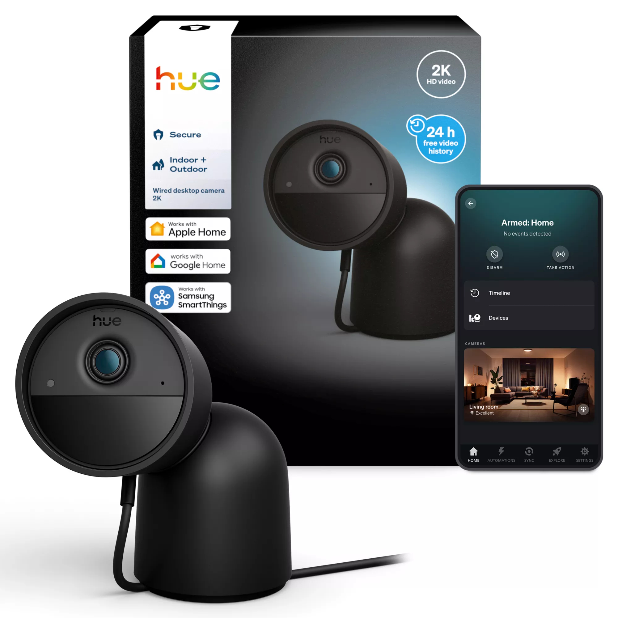 Philips by Signify Philips Secure 2K Desktop Camera – image 3