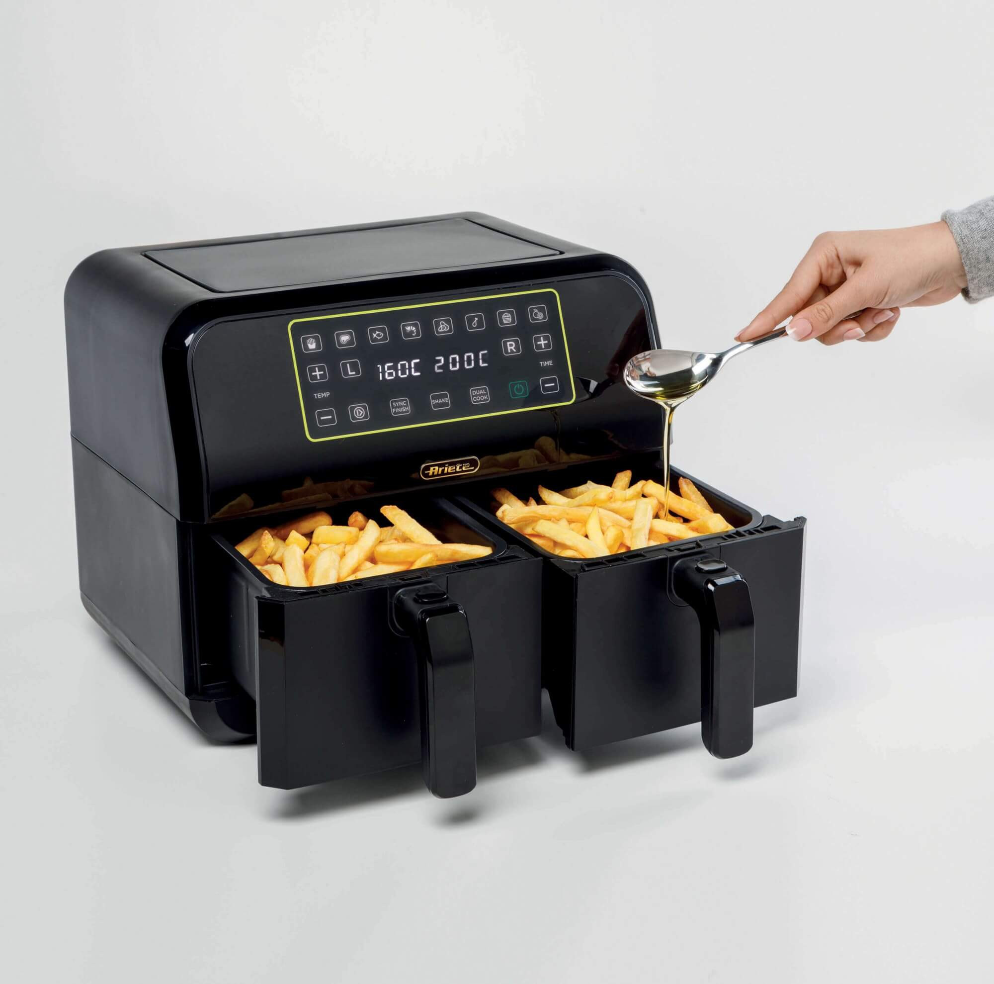 Ariete 4623 Airy Fryer Dual, Air fryer with double basket – image 4