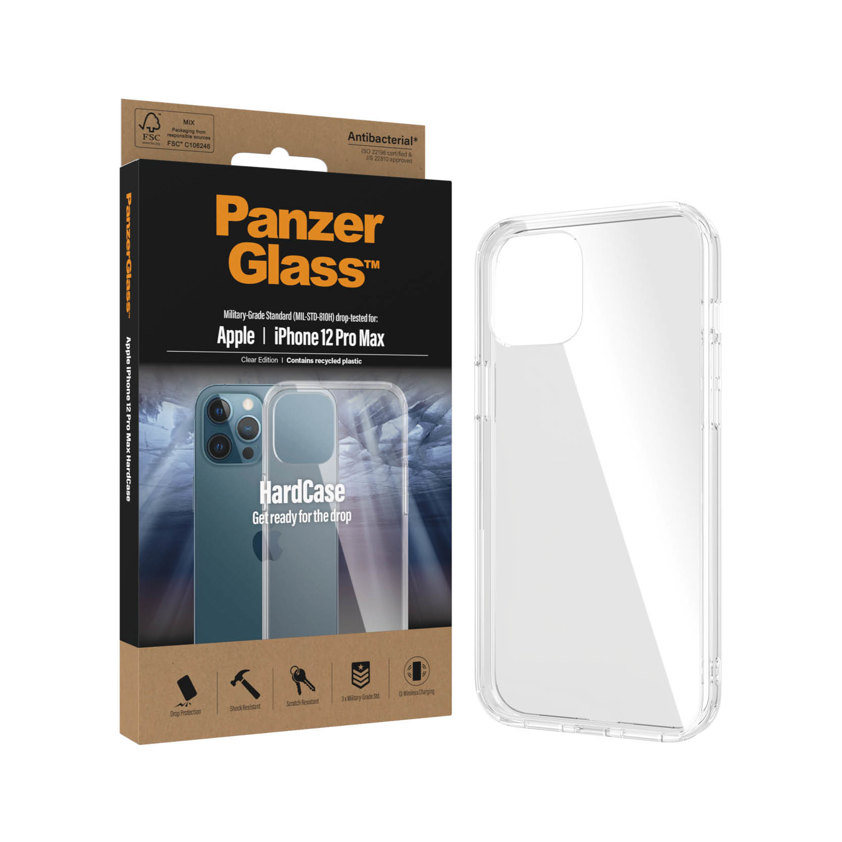 PanzerGlass® HardCase Transparent iPhone 12 Pro Max – image 2
