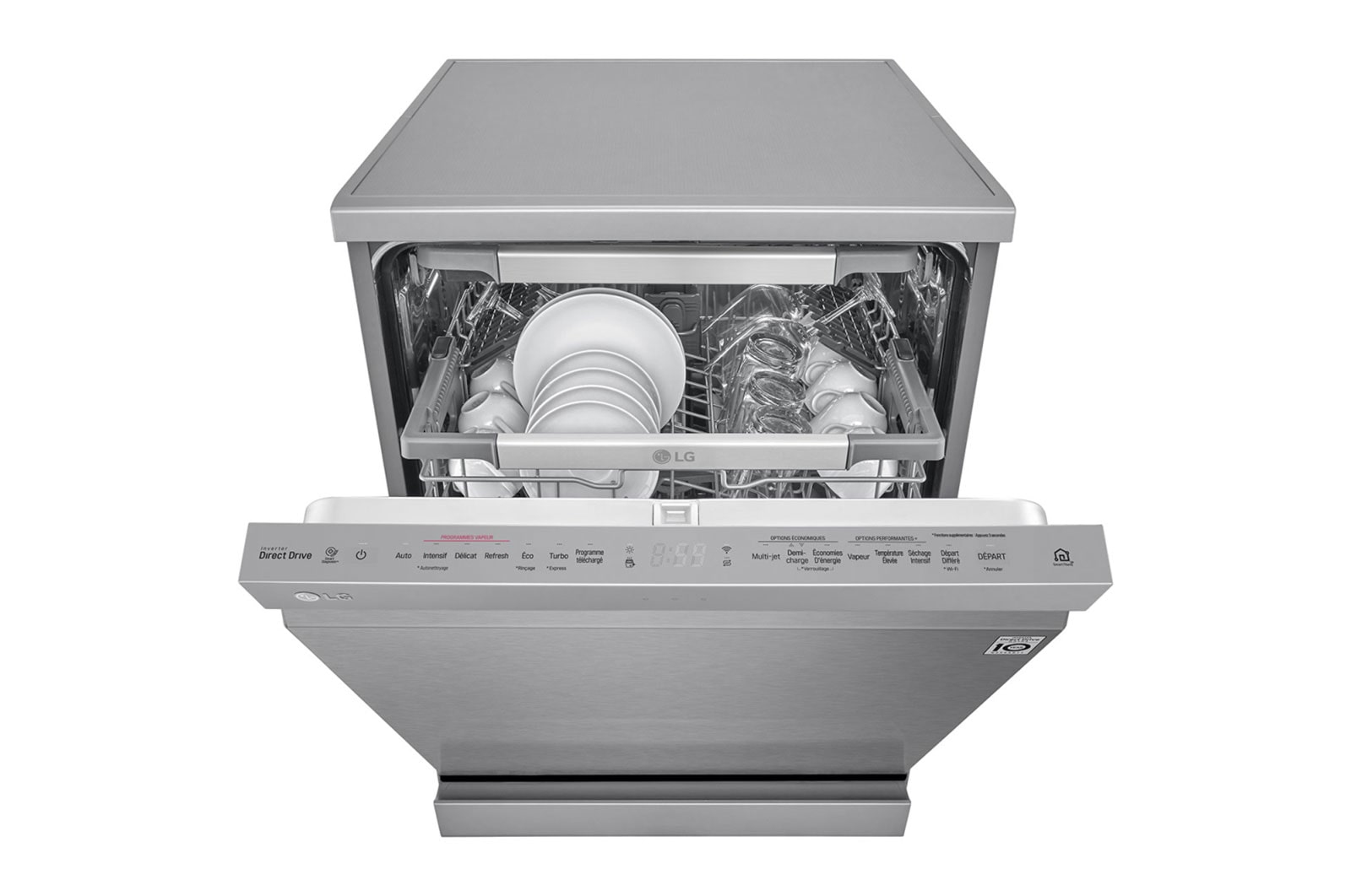 LG DF425HSS dishwasher Freestanding 14 place settings – image 8
