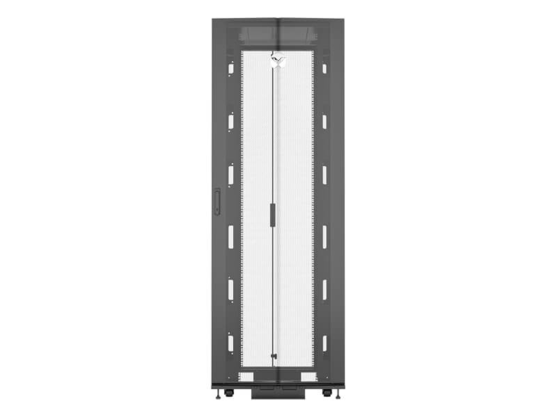 Vertiv VR3157TAA rack cabinet 48U Freestanding rack Black, Transparent – image 3