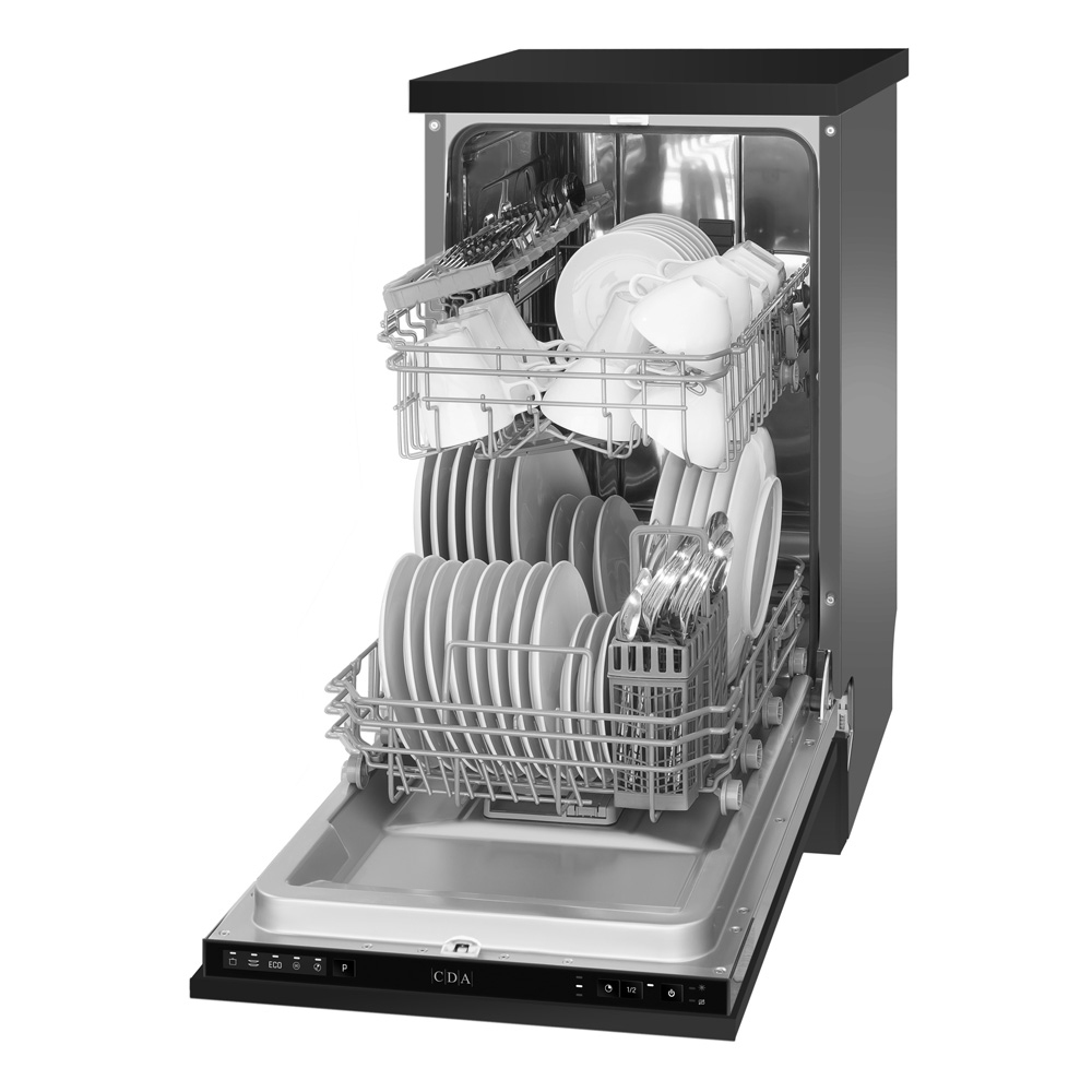 CDA SCD4509 dishwasher Fully built-in 9 place settings – image 4