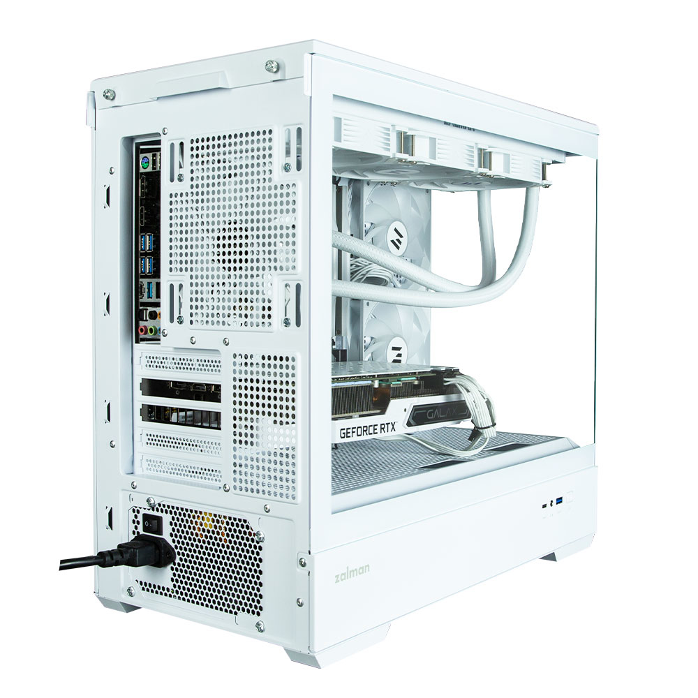 Zalman P30 WHITE computer case Mini Tower image 9