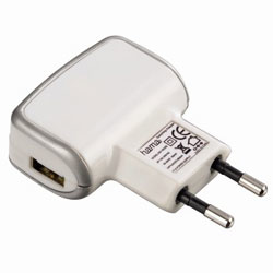 Hama H-89482 mobile device charger Smartphone White AC Indoor