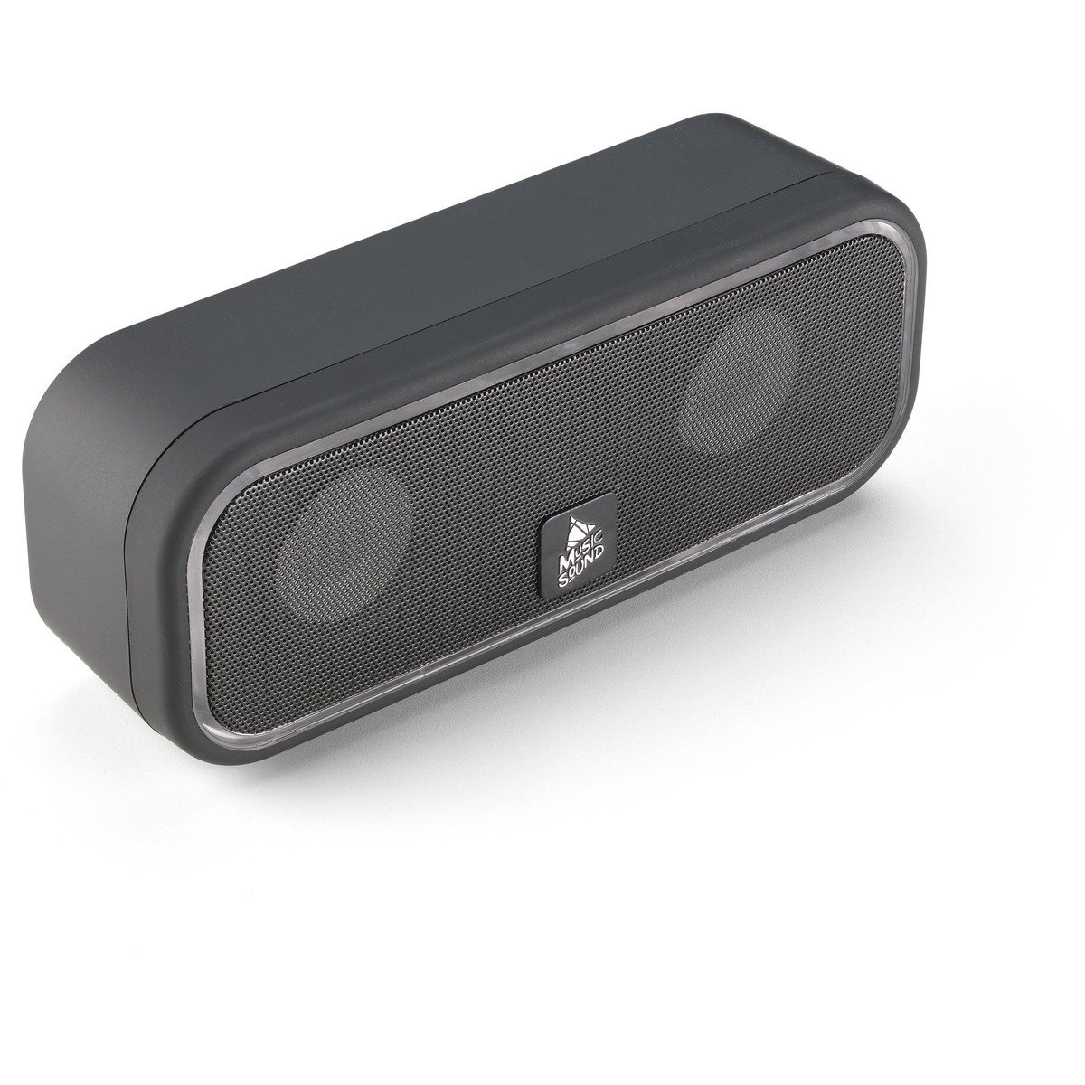 Music Sound Bluetooth Speaker MS Stripe LED Black – image 3