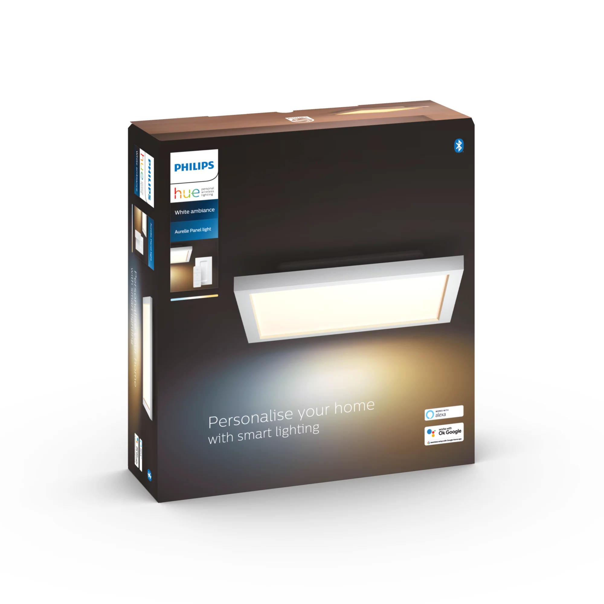 Philips by Signify Philips Hue White ambience Aurelle Square Panel Light – image 3