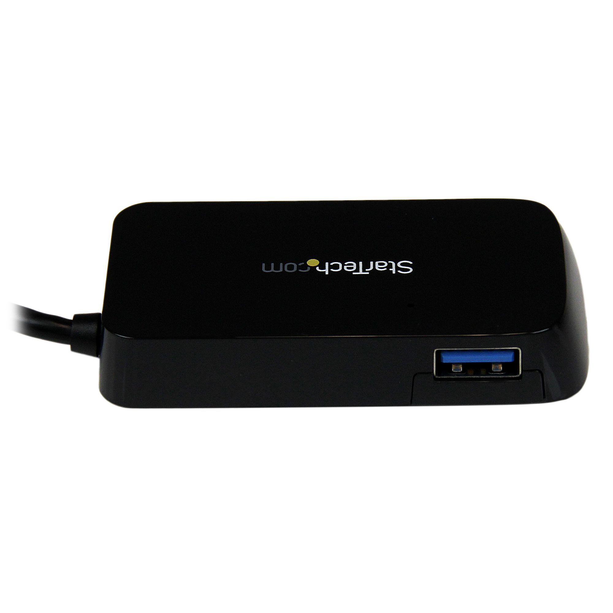 StarTech.com Portable 4 Port SuperSpeed Mini USB 3.0 Hub - 5Gbps - Black - TAA – image 3