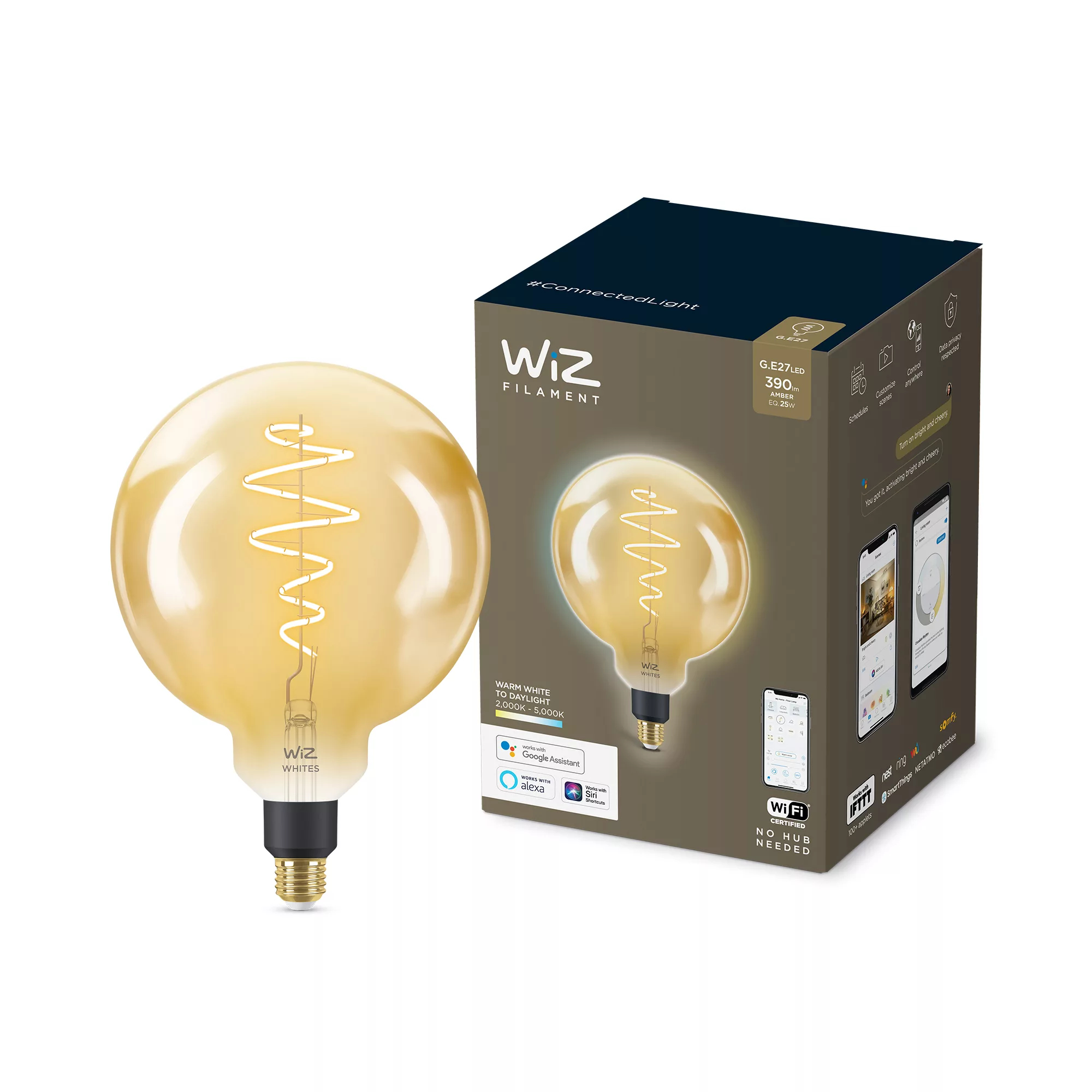 WiZ Filament Bulb Amber – image 2