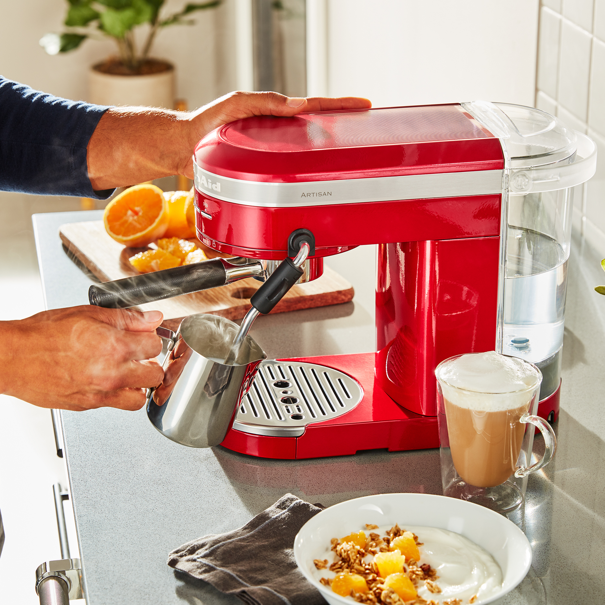KitchenAid 5KES6503BCA coffee maker Fully-auto Espresso machine – image 4