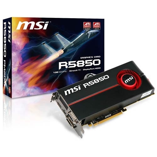 MSI R5850-PM2D1G-OC graphics card – image 7