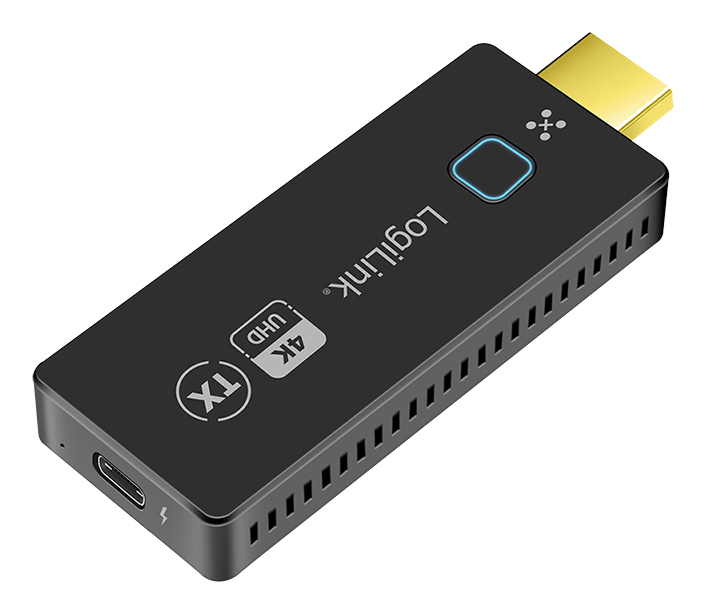 LogiLink HDW0111AT AV extender AV transmitter Black – image 2