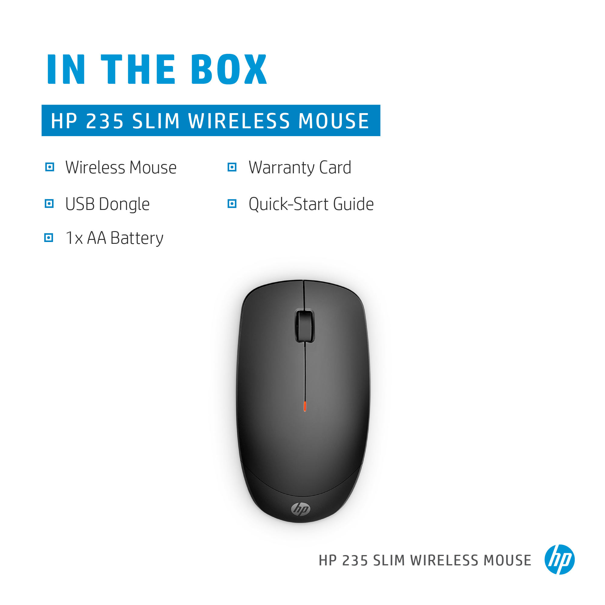 HP 235 Slim Wireless Mouse – image 2