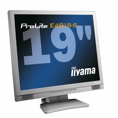 iiyama E481S-S3 19" LCD VGA Silver