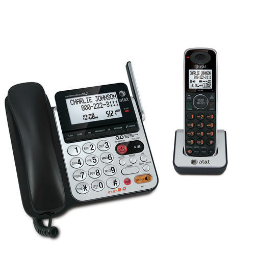 VTech CL84100 telephone DECT telephone Caller ID Black, Silver
