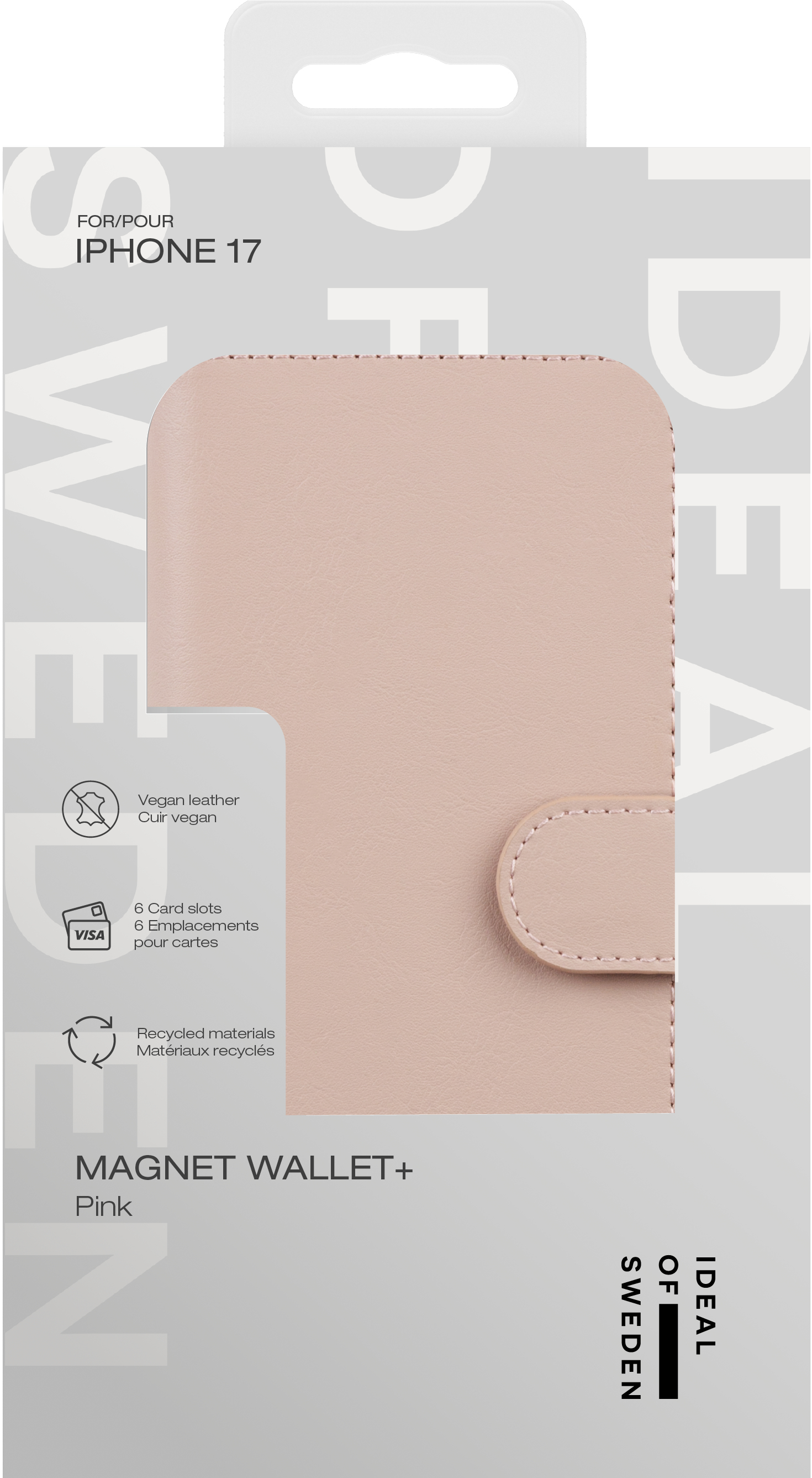 iDeal of Sweden Magnet Wallet+ iPhone 17 Pink – image 5