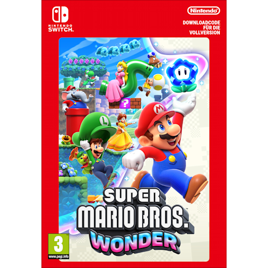 Nintendo Super Mario Bros. Wonder Standard Cinese tradizionale Tedesca DUT Inglese ESP Francese ITA Giapponese Coreano Portoghe