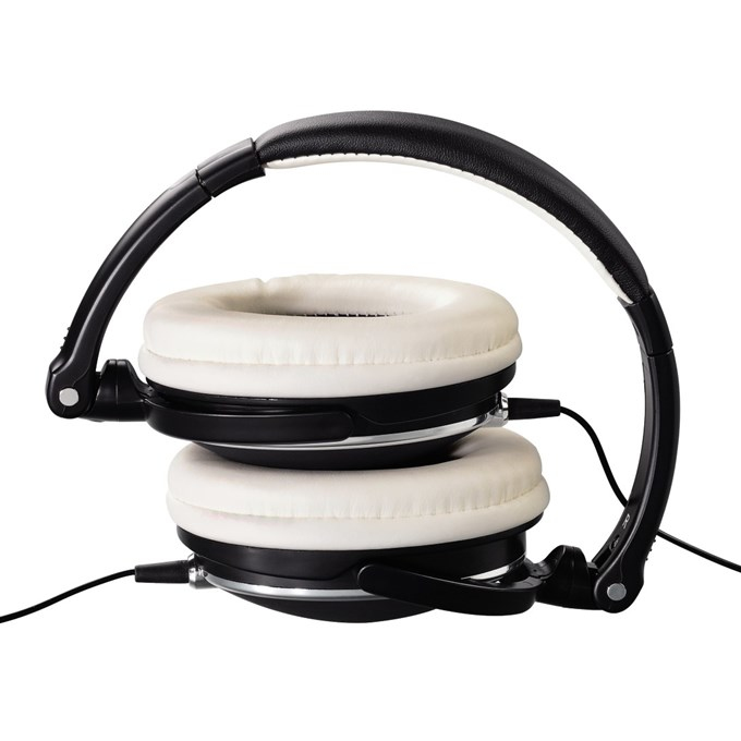 Hama 105519 Headset Wired Head-band USB Type-A Black, White – image 2