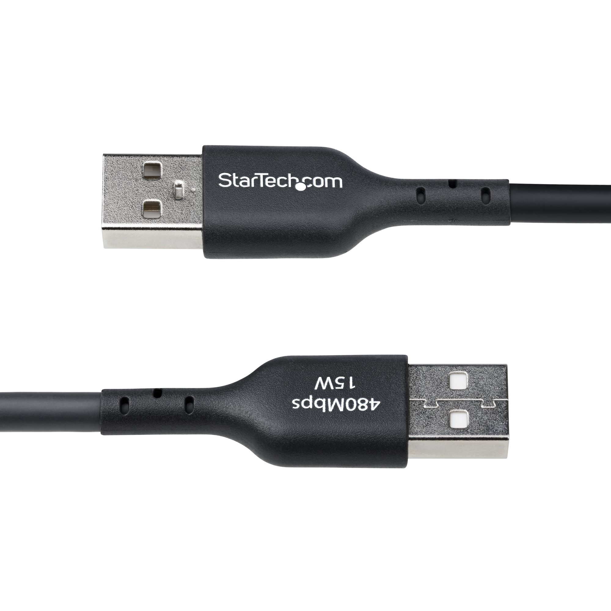 صورة StarTech.com USB2AC4MBKE، كابل USB-A إلى USB-C، 4 متر، أسود