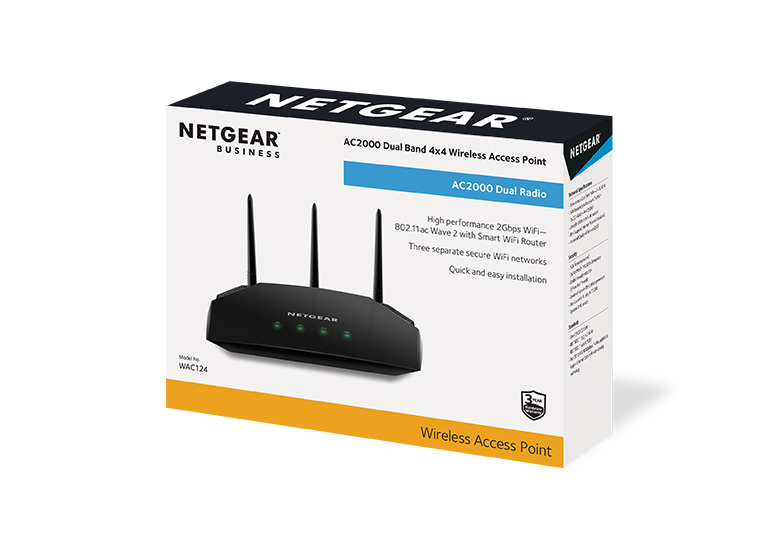 NETGEAR AC2000 wireless router Gigabit Ethernet Dual-band (2.4 GHz – image 2
