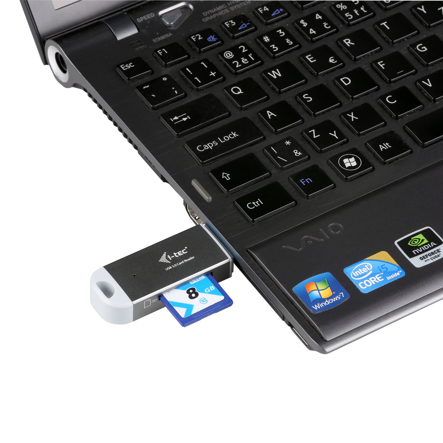 i-tec USB 3.0 Dual Card Reader – image 5