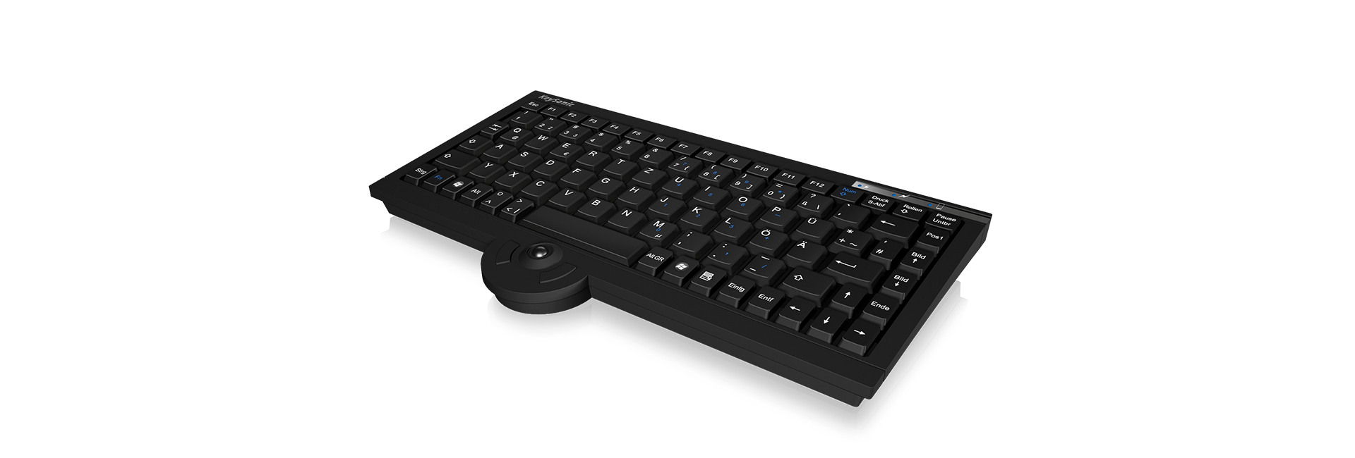 KeySonic KSK-5210 keyboard Universal RF Wireless Black