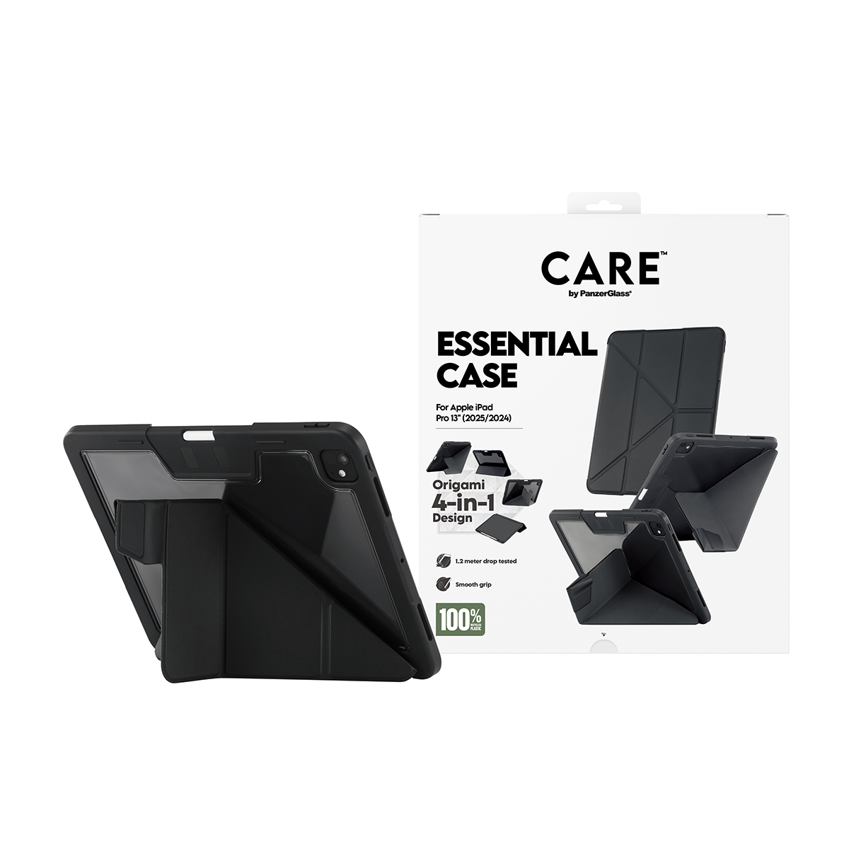 PanzerGlass CARE™ by PanzerGlass®™ by PanzerGlass Essential Case Black iPad Pro 13" (2024-2025) – image 2