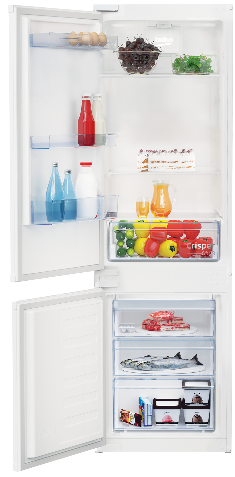 Beko BCSA285K4SFN LH — vue 1 sur 4