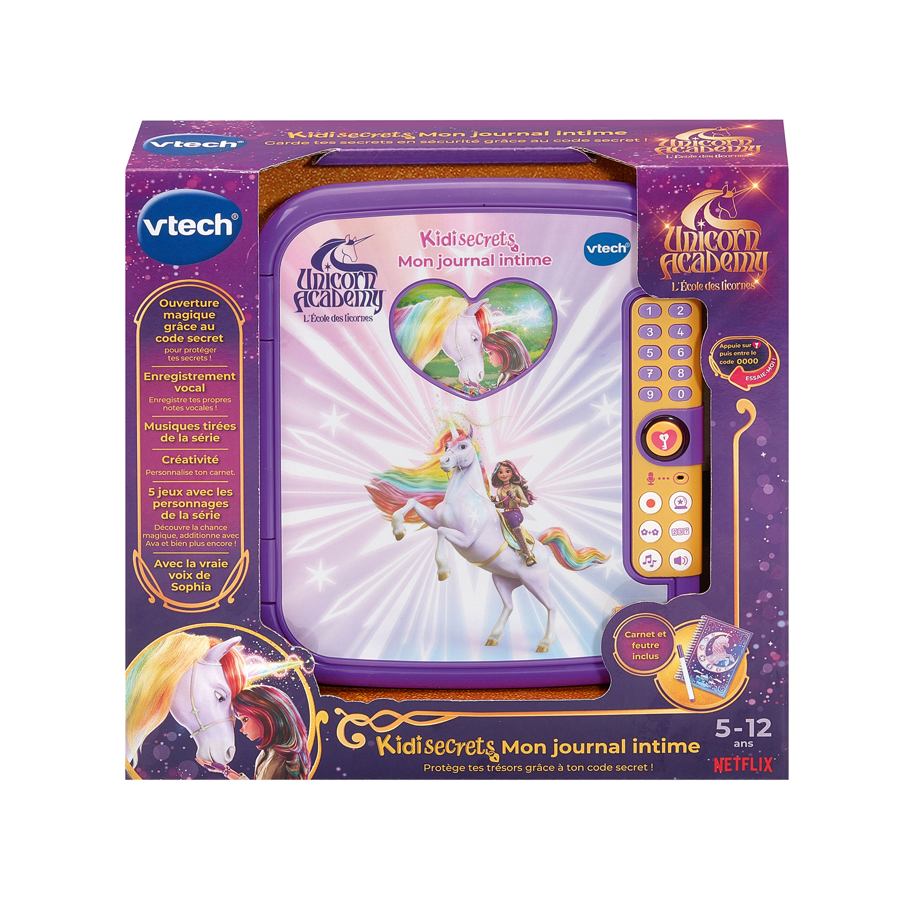VTech L'ÉCOLE DES LICORNES - KIDISECRETS, MON JOURNAL INTIME – image 7