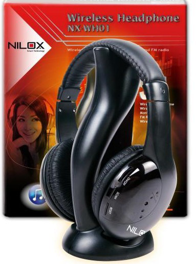 Nilox NX-HW01 Headphones Wireless Black – image 3