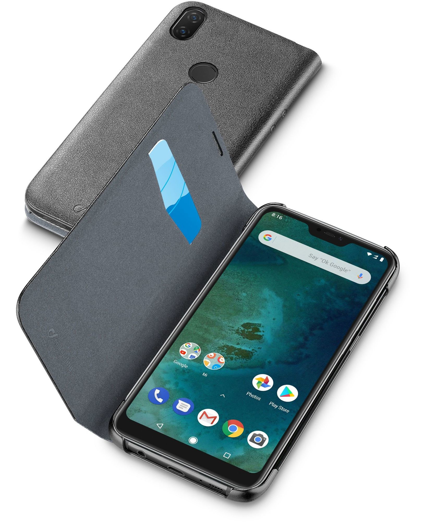 Cellularline Book - Mi A2 Lite