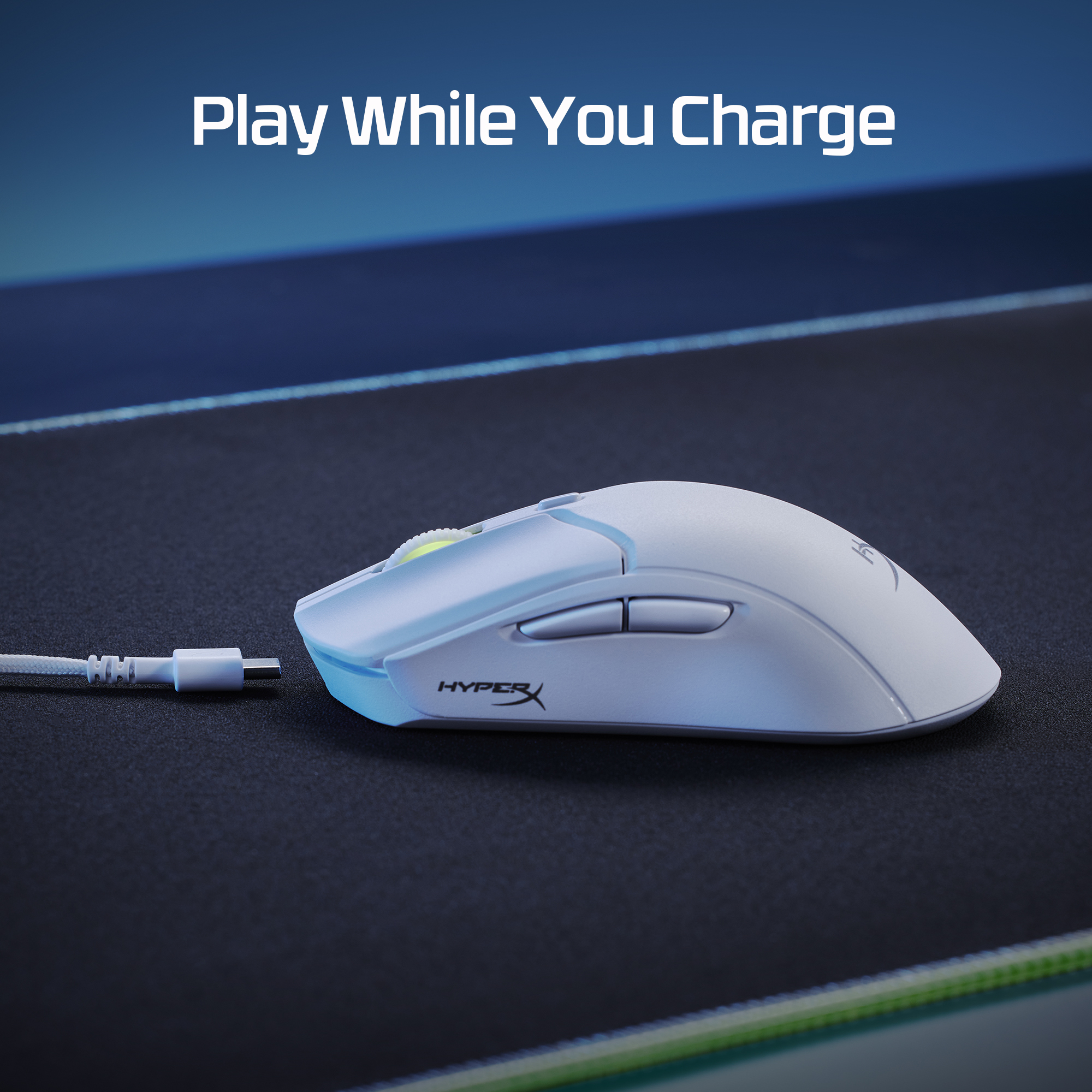 HyperX Pulsefire Haste 2 Wireless White Gaming Mouse – image 5