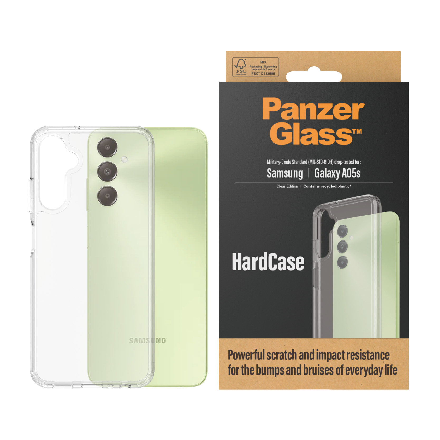 PanzerGlass® HardCase Transparent Samsung Galaxy A05s – image 2