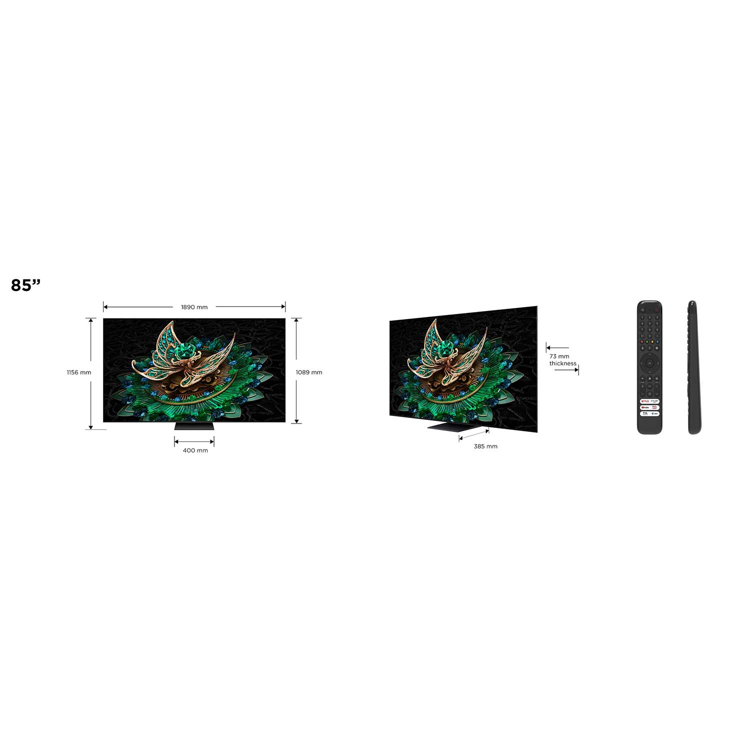 TCL C765 85" — vue 1 sur 8
