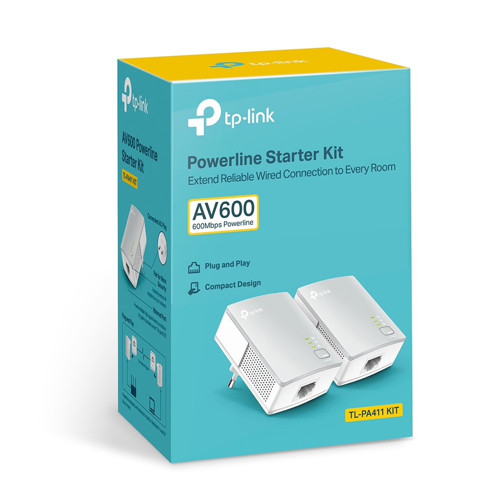 TP-Link AV500 Nano Powerline Adapter Starter Kit – image 4