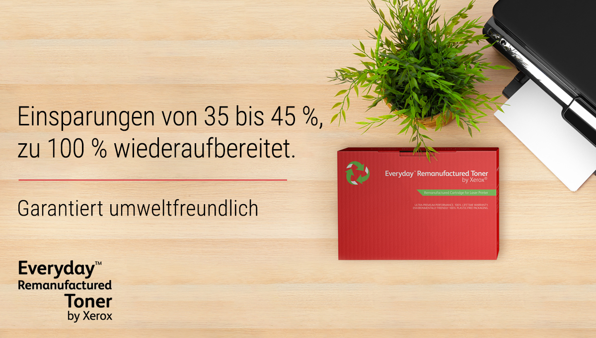 Everyday Wiederaufbereiteter Everyday™ Cyan wiederaufbereiteter Toner von Xerox, kompatibel mit Kyocera TK-5280C, Standardkapazität