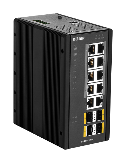 D-Link 14-Port L2 Managed Switch with