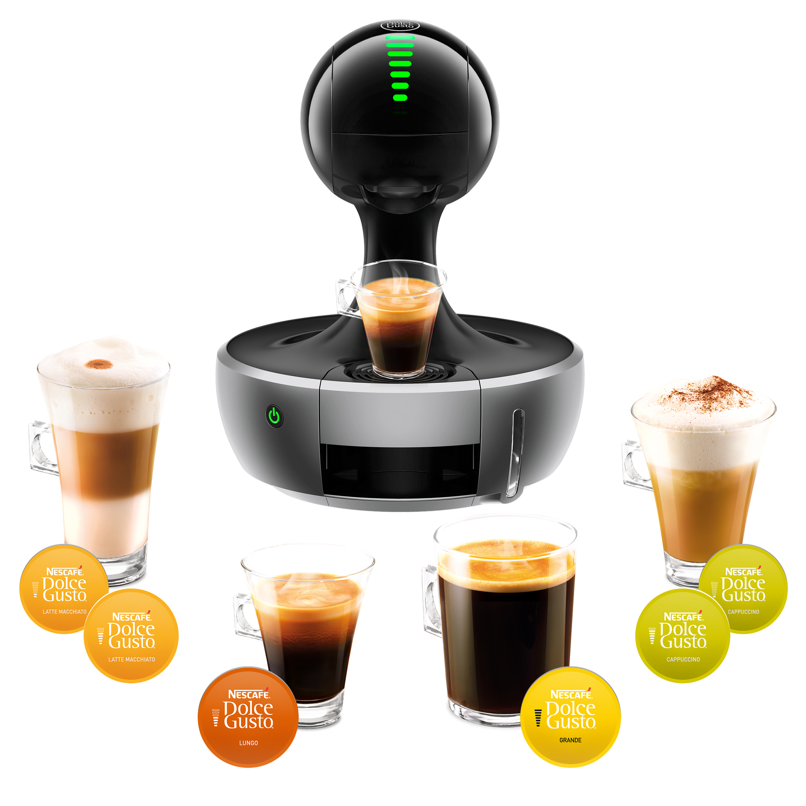 Krups Drop KP350B Semi-auto Capsule coffee machine – image 2