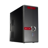ASUS TA-B72 computer case Midi Tower Black, Red