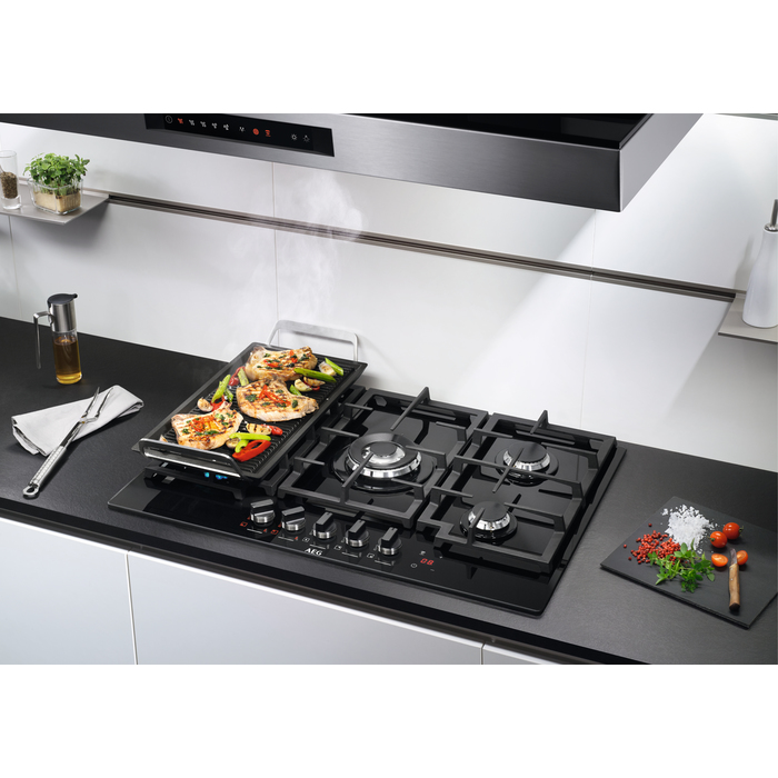 AEG HKB75540NB hob Black Built-in Gas 5 zone(s) – image 2