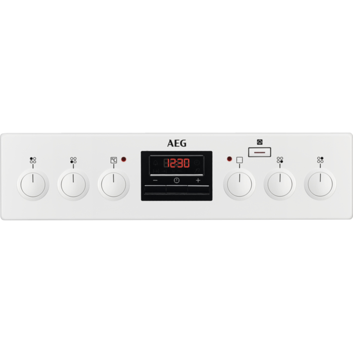 AEG CCB56400BW Freestanding cooker Electric Ceramic hob Black, White – image 5
