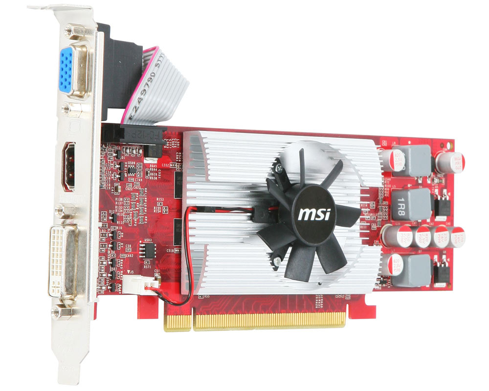 MSI N220GT-MD1GD3/LP graphics card NVIDIA GeForce GT 220 – image 2