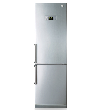 LG GR-B469BLRW fridge-freezer Freestanding Stainless steel – image 2